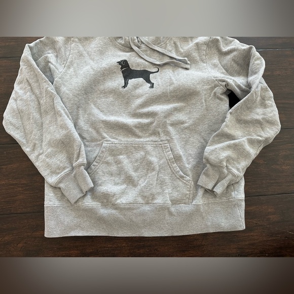 The Black Dog Heather Gray Hoodie - Picture 3 of 5